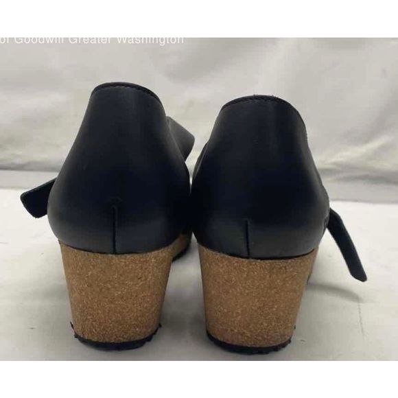 EUC Papillio by Birkenstock Mary Wedge Sandal - Leather 10 - Picture 5 of 7